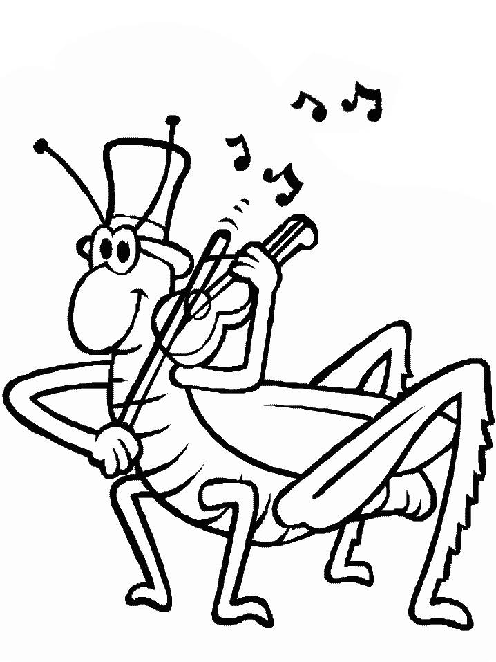 718x957 Ants Clipart The Grasshopper