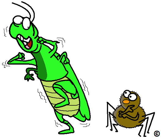 526x454 Scary Clipart Grasshopper
