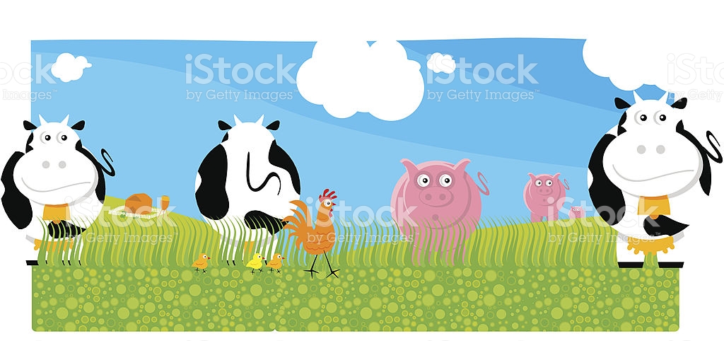 1024x482 Farm Animals Clipart Natural Environment