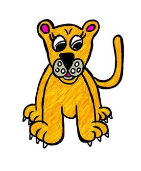 288x350 Habitat Doodles Digital Clip Art (Bw And Color Png Files)