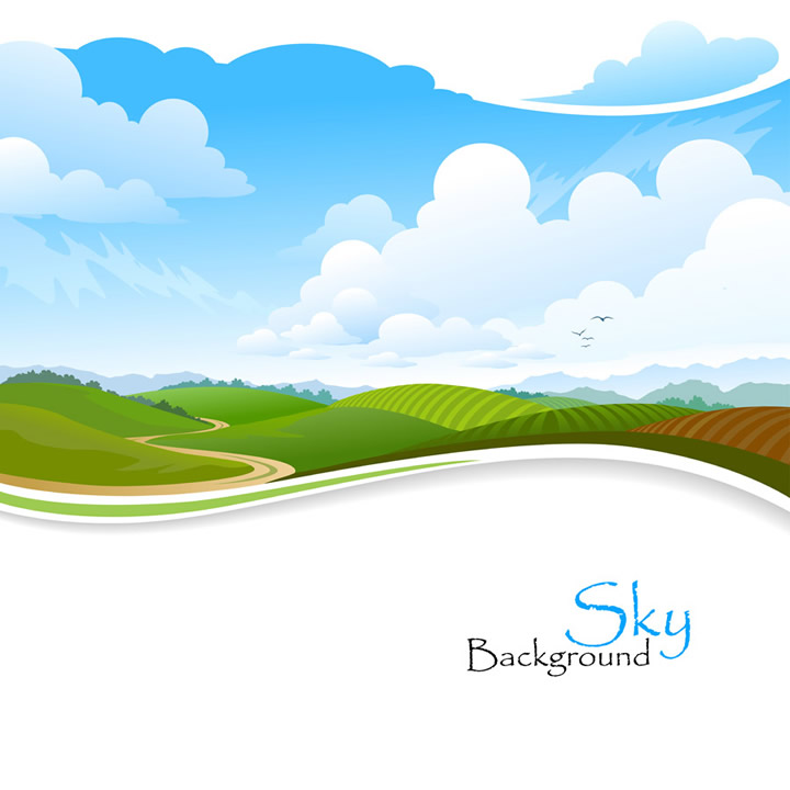720x720 Hill Clipart Sky Background