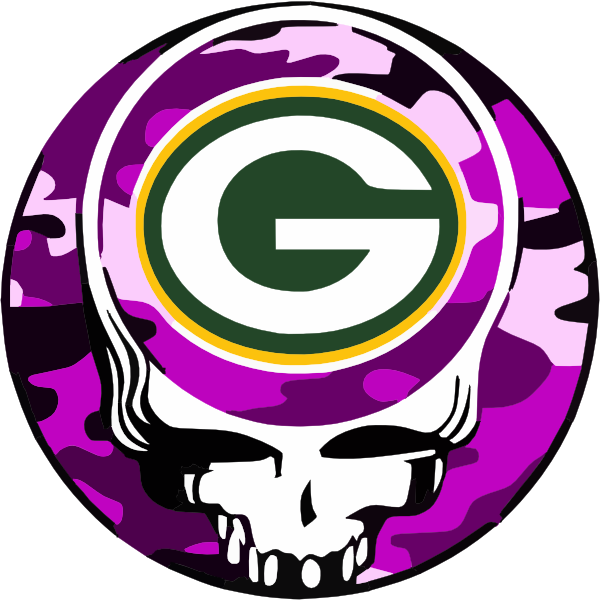 600x600 Grateful Dead Packers Pink Clip Art