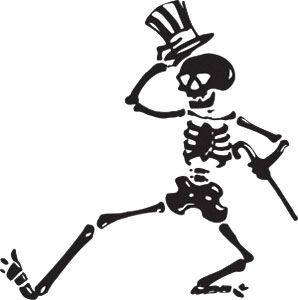 298x300 Skeleton Clipart Grateful Dead