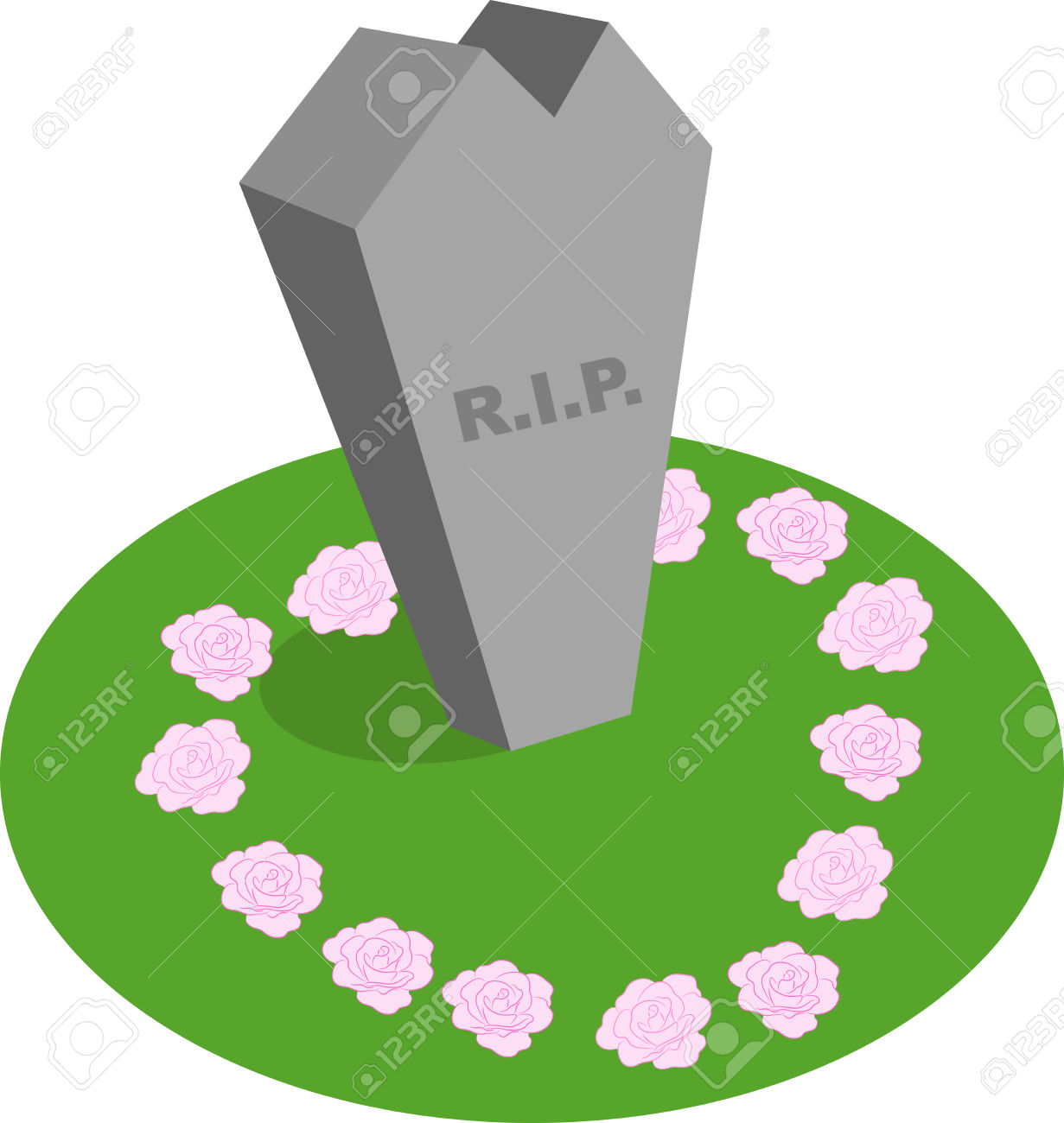 1231x1300 Grave Clipart Flower Clipart
