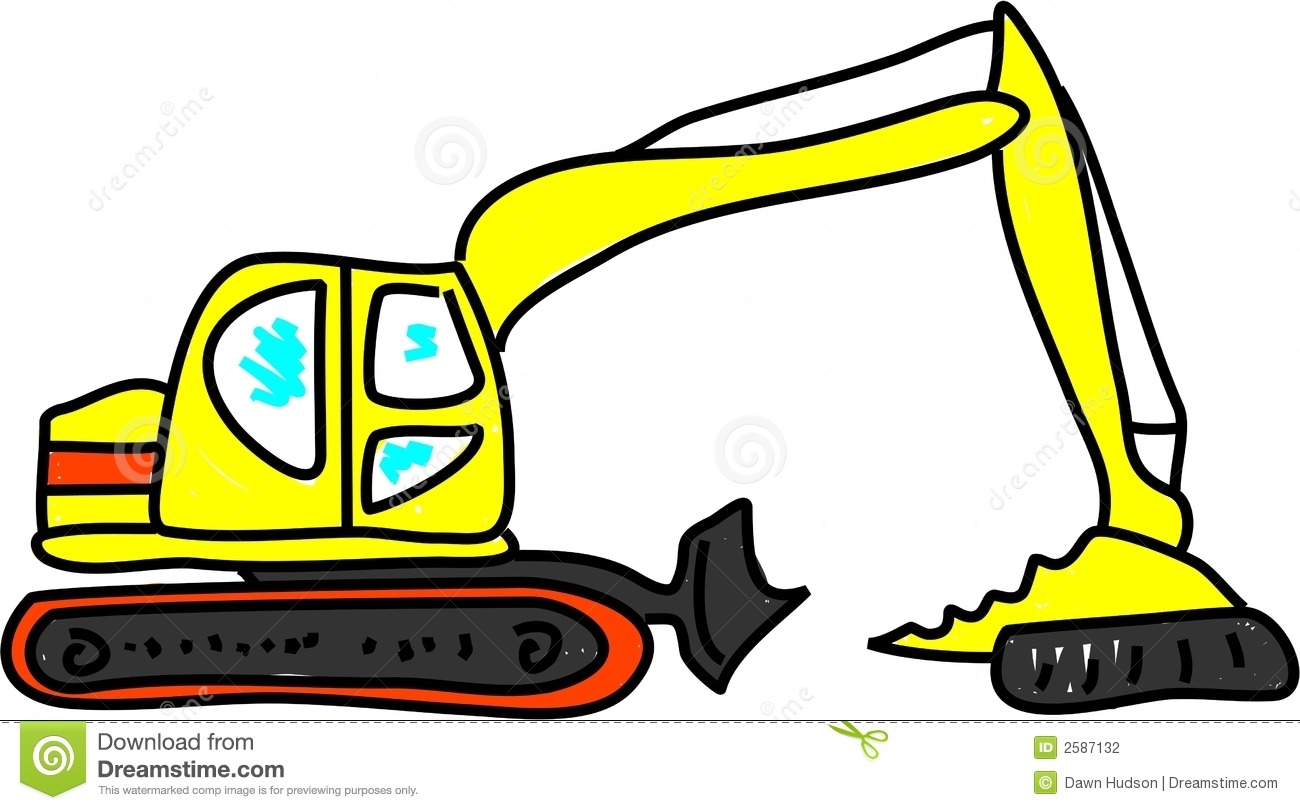 1300x810 Excovator Clipart Digger