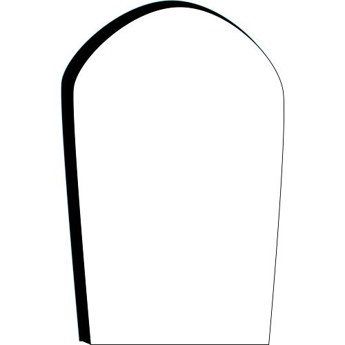 500x500 Headstone Clipart Template