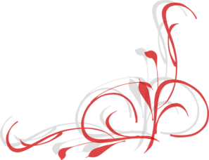 297x228 Red And Gray Swirl Clip Art