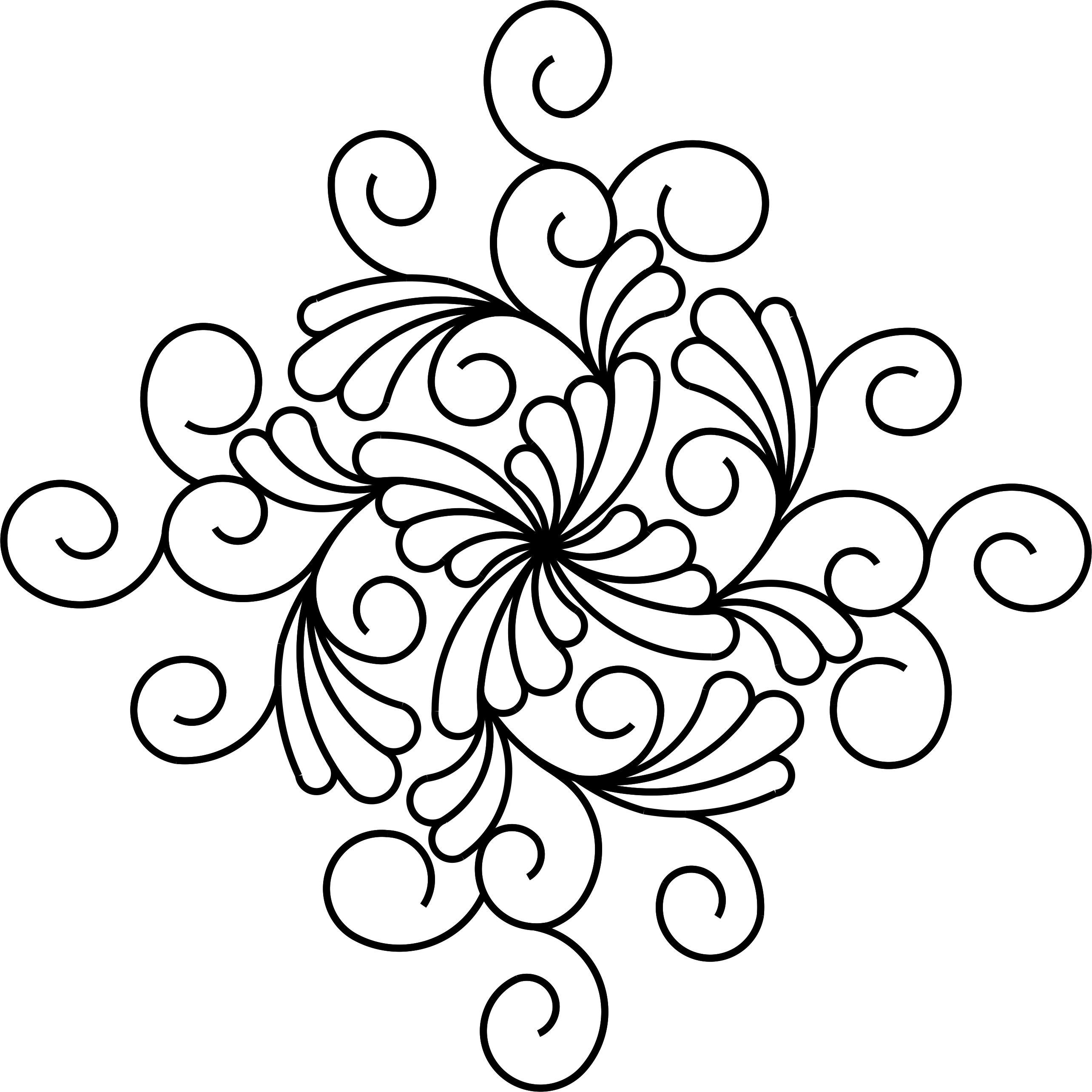 2568x2568 Scrolls Amp Swirls