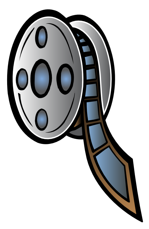 523x800 Movie Reel Clipart
