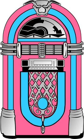 360x595 Pink And Blue Jukebox Clip Art