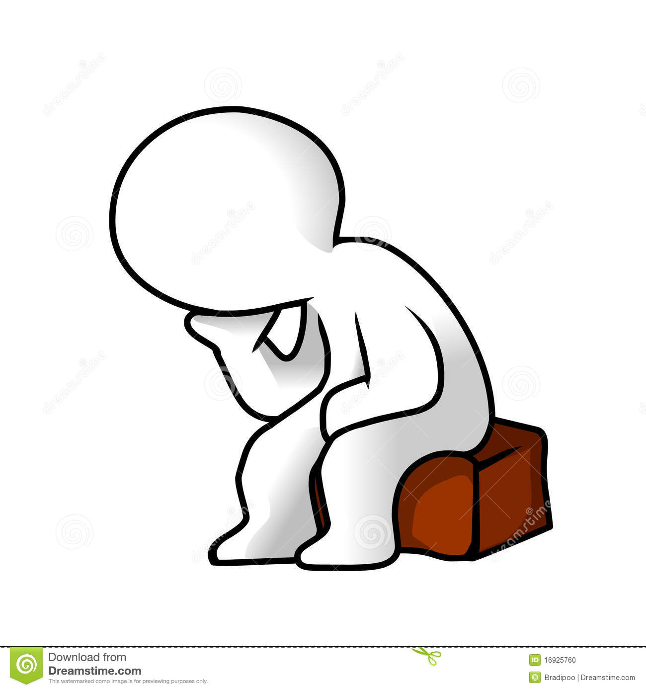 1300x1390 Depression Clipart Alone Boy