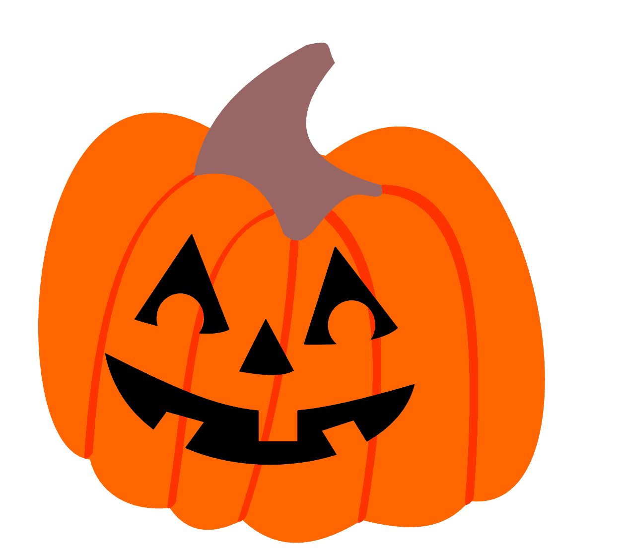 1251x1120 Nice Halloween Pumpkin Clip Art