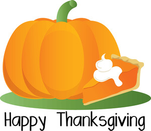 300x261 Pumpkin Pie Clipart Image