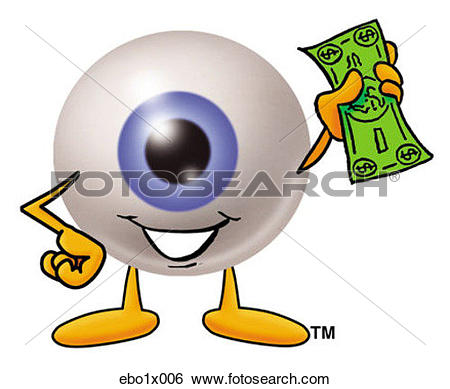450x389 Eye Clipart Money