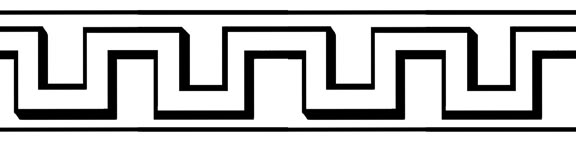 576x144 Greek Border Clipart