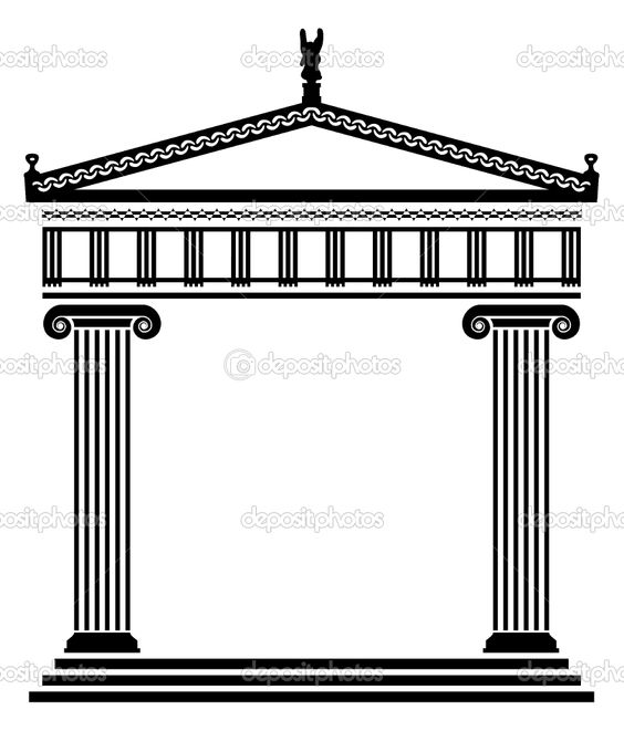 564x661 Architecture Clipart Ancient Athens