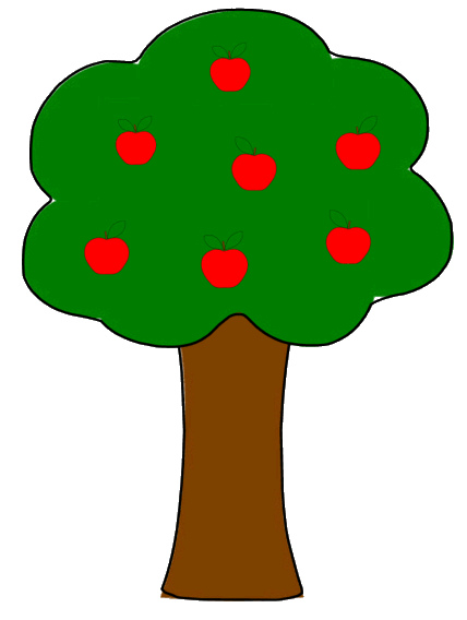 428x568 Apple Tree Clip Art