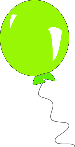304x596 Graphics For Green Balloon Graphics