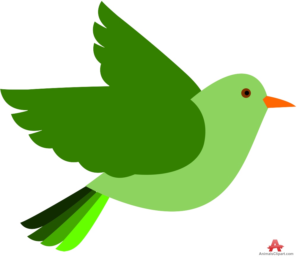 999x867 Green Bird Clipart Free Clipart Design Download