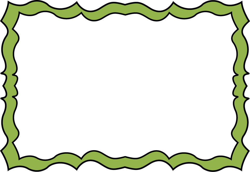 964x662 Green Clipart Boarder