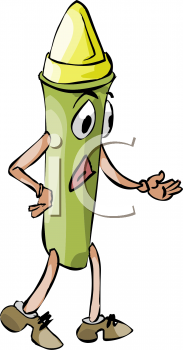 183x350 Crayon Clipart Person