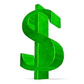 170x170 Green Dollar Sign Stock Illustrations