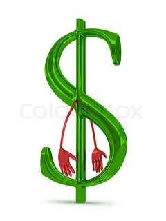 240x320 Human Eye With A Green Dollar Sign Reflection Stock Photo