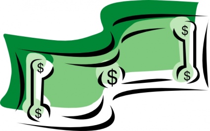 425x267 Green Dollar Sign Clipart Free Images