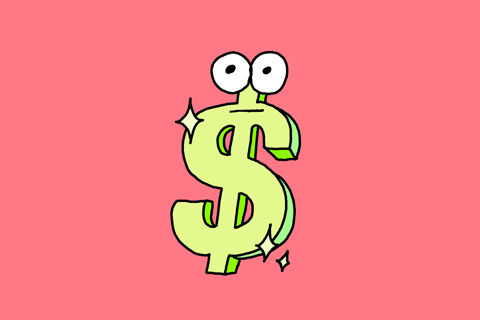 480x320 Dollar Sign Gif By Giphy Studios Originals