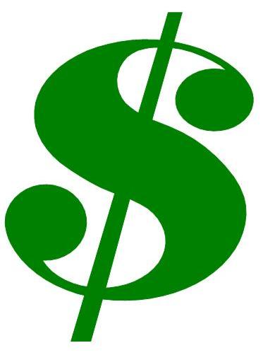 373x502 Dollar Signs Clipart
