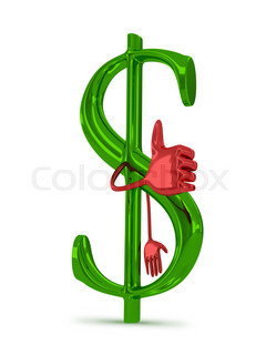 240x320 Human Eye With A Green Dollar Sign Reflection Stock Photo