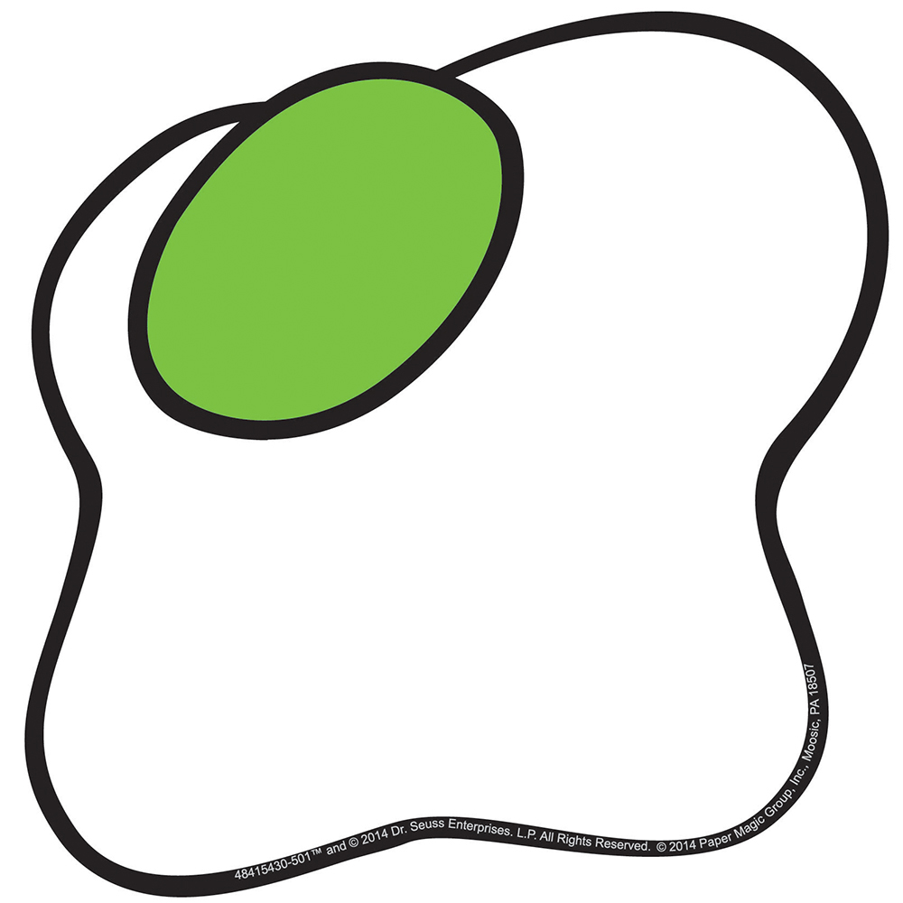 1000x1000 Dr. Seuss Green Eggs And Ham Assorted Paper Cut Outs