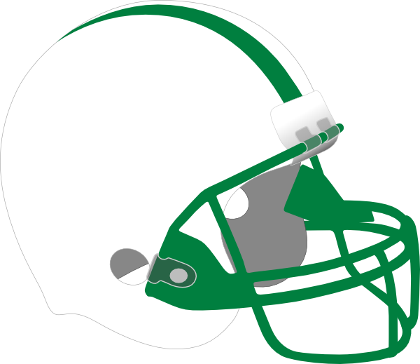 600x519 Green And White Helmet Clip Art