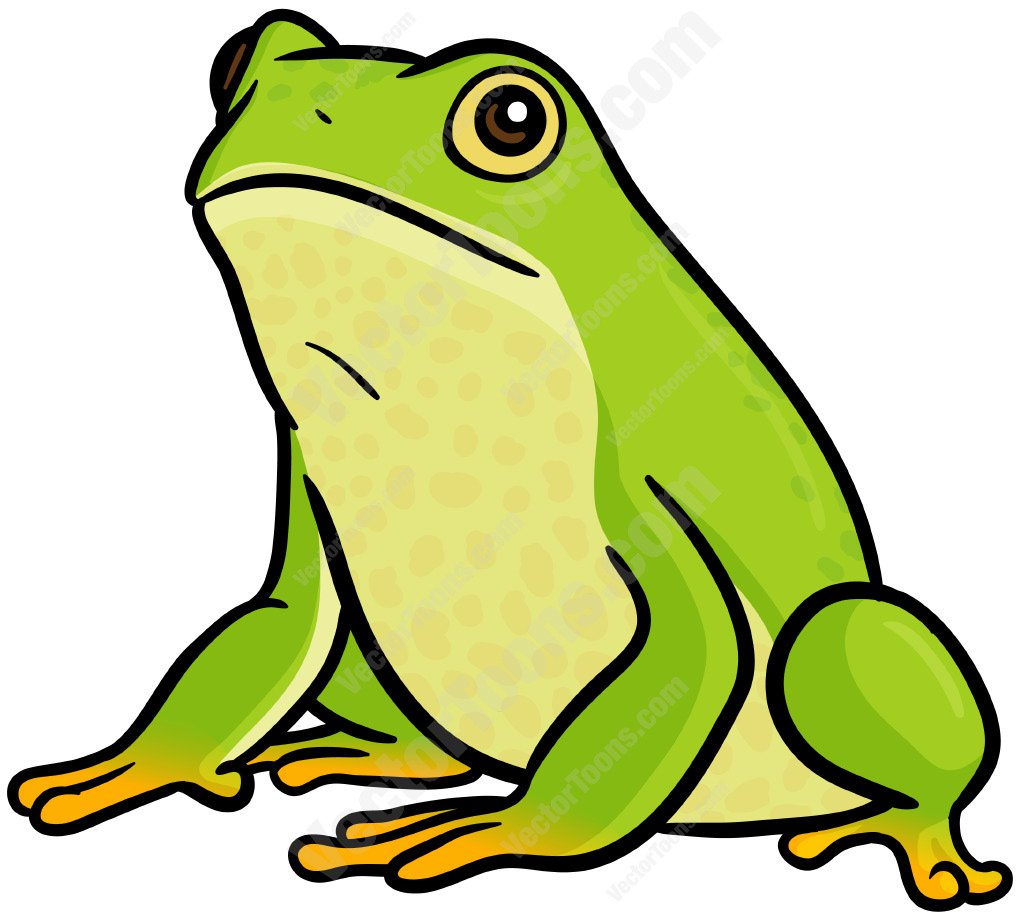 1024x919 Green Frog Cartoon Clipart