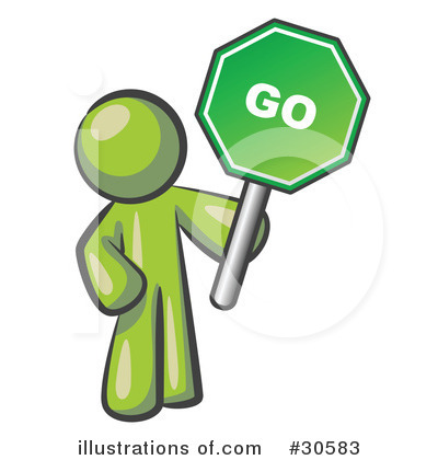 400x420 Go Sign Clipart