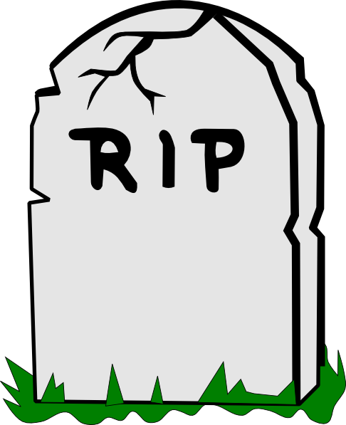 486x597 Green Grass Tombstone Clip Art