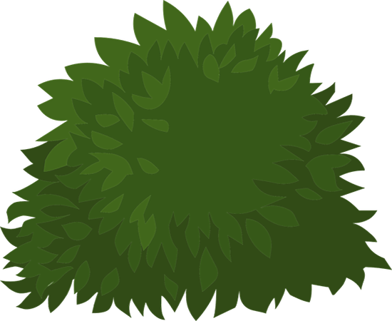 550x450 Shrub Clipart Grass