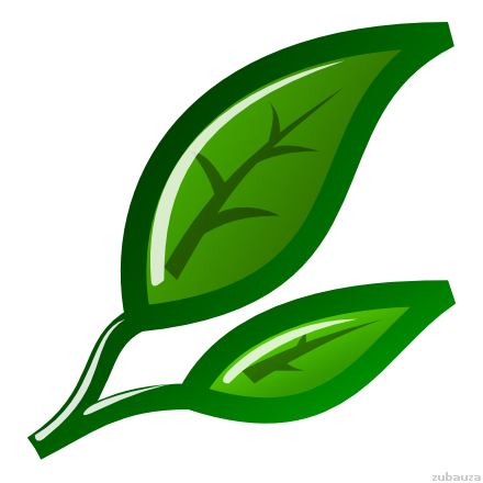 440x440 Green Leaves By Zubauza