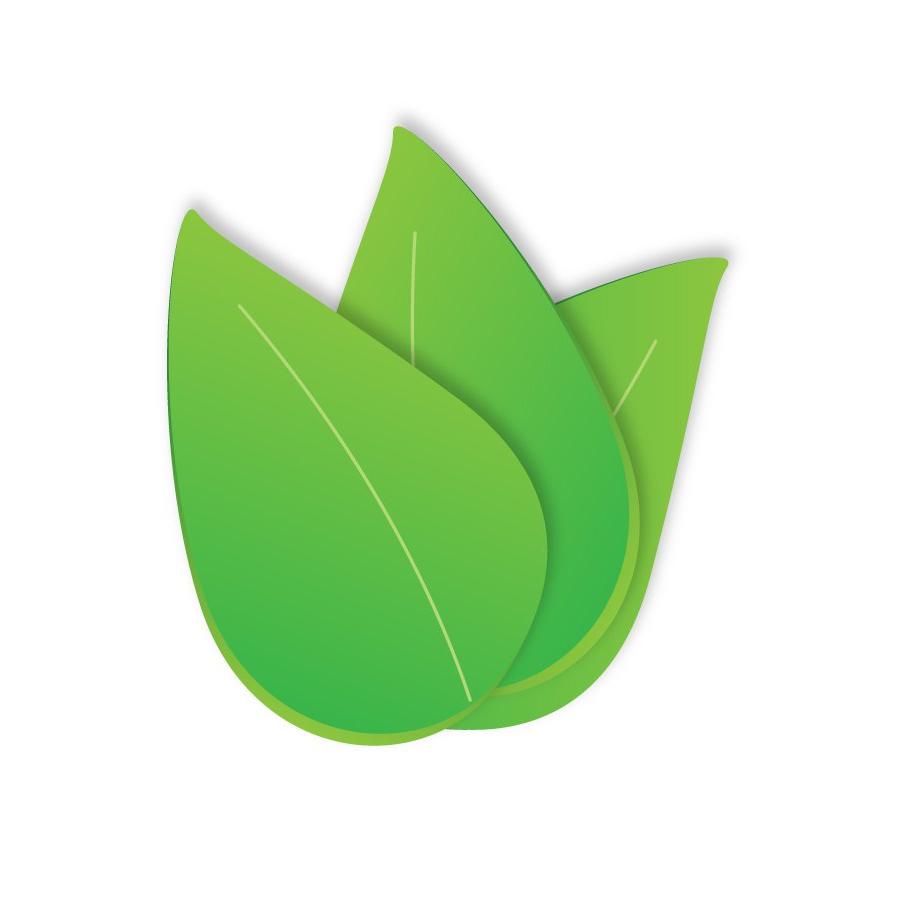 900x900 Best 15 Three Green Leaves Free Vector File
