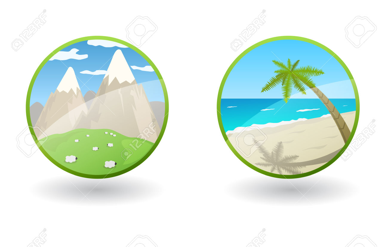 1300x828 Mountain Clipart Mountain Sea