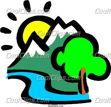 375x360 Mountain Clipart River