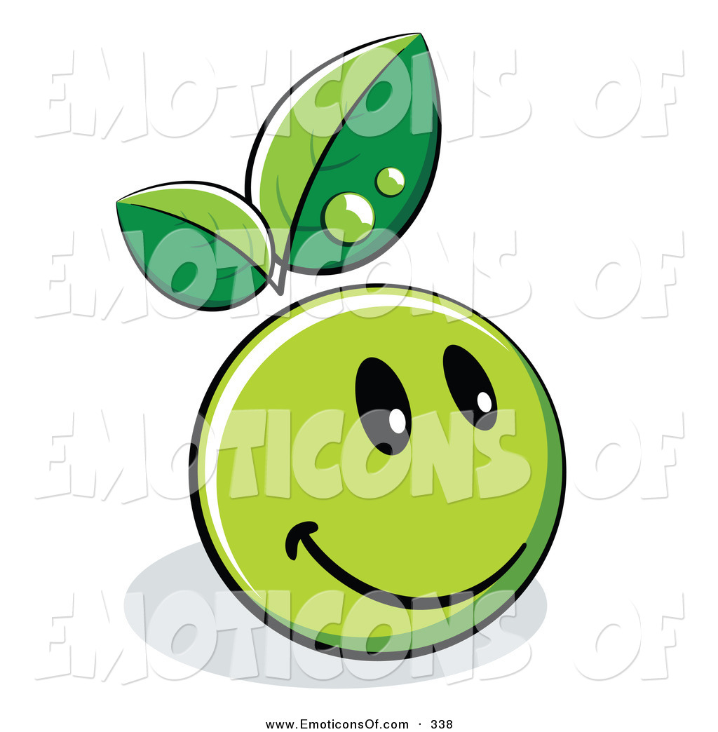 1024x1044 Clip Art Vector Of A Happy Green Organic Smiley Face Ball