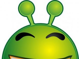 310x233 Smiley Green Alien Red Clip Art Free Vectors Ui Download