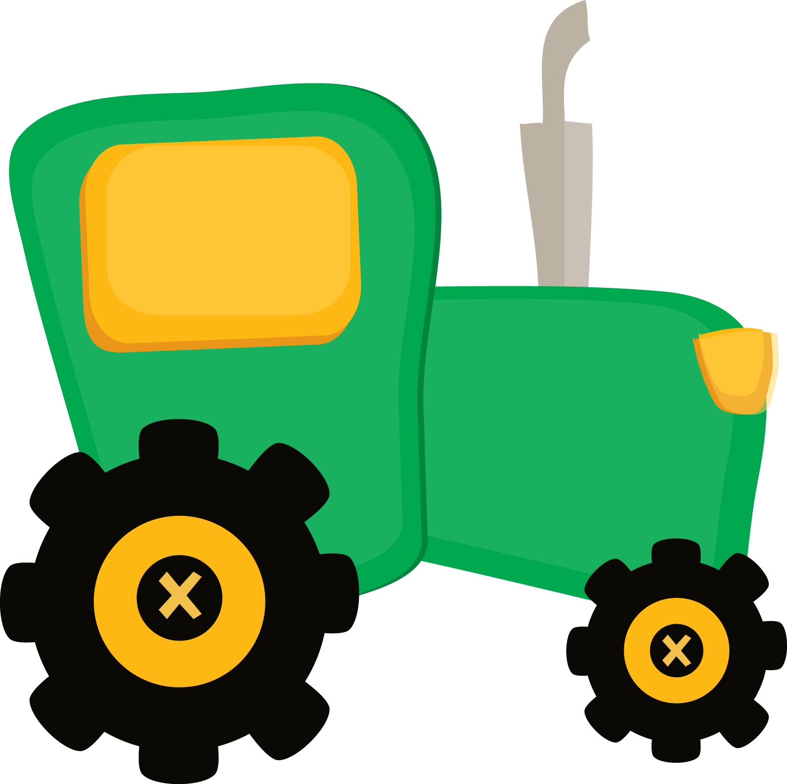 1556x1550 John Deere Tractor Clip Art