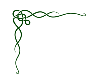300x258 Green Vine Boarder Clip Art