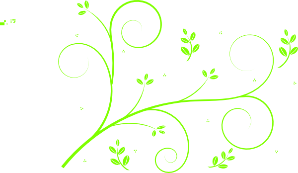 600x348 Green Vines Clip Art