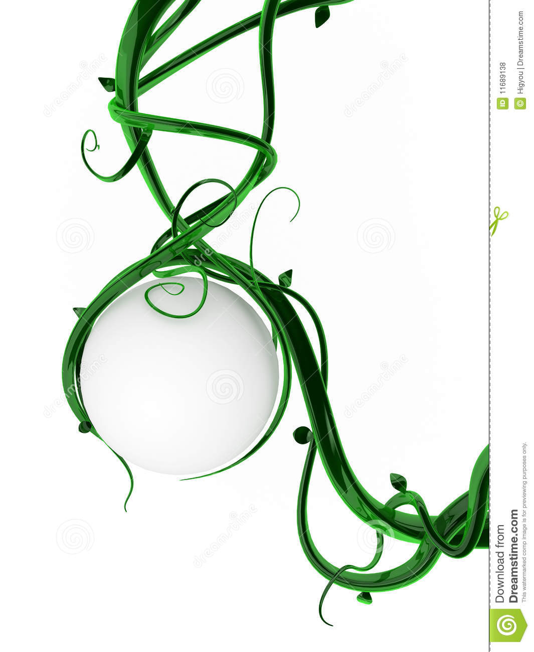 1065x1300 Jungle Clipart Green Vine Border