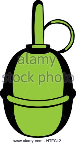 248x470 Hand Grenade Cartoon Icon Stock Vector Art Amp Illustration, Vector