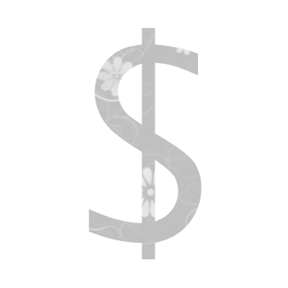 320x320 Grey Clipart Dollar Sign