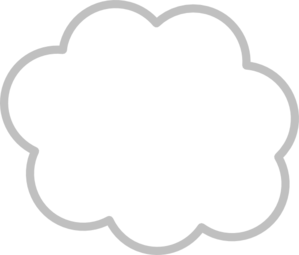 299x255 Cloud Clipart Gray Cloud
